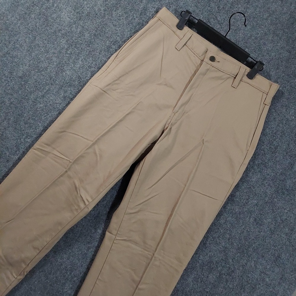 Workrite FR Pants Mens 33x34 Beige Flame Resistant Work Khaki Straight Leg